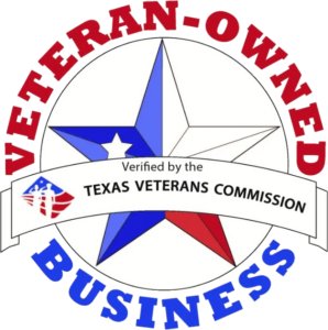 Veteran-Owned Business — verified by the Texas Veterans Commission
